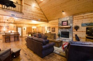 cabin for large get togethers