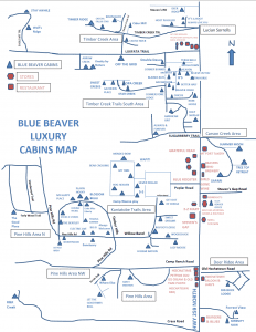 cabins map broken bow