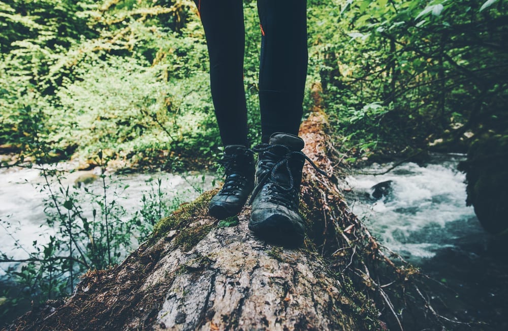 Photo of a Woman Hiking, One of the Best Things to Do in Broken Bow OK