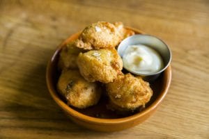 Photo of Hush Puppies at One of the Best Restaurants in Broken Bow OK.
