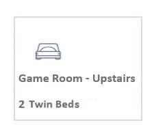 Game Room - Upstairs - 2 Twin Beds
