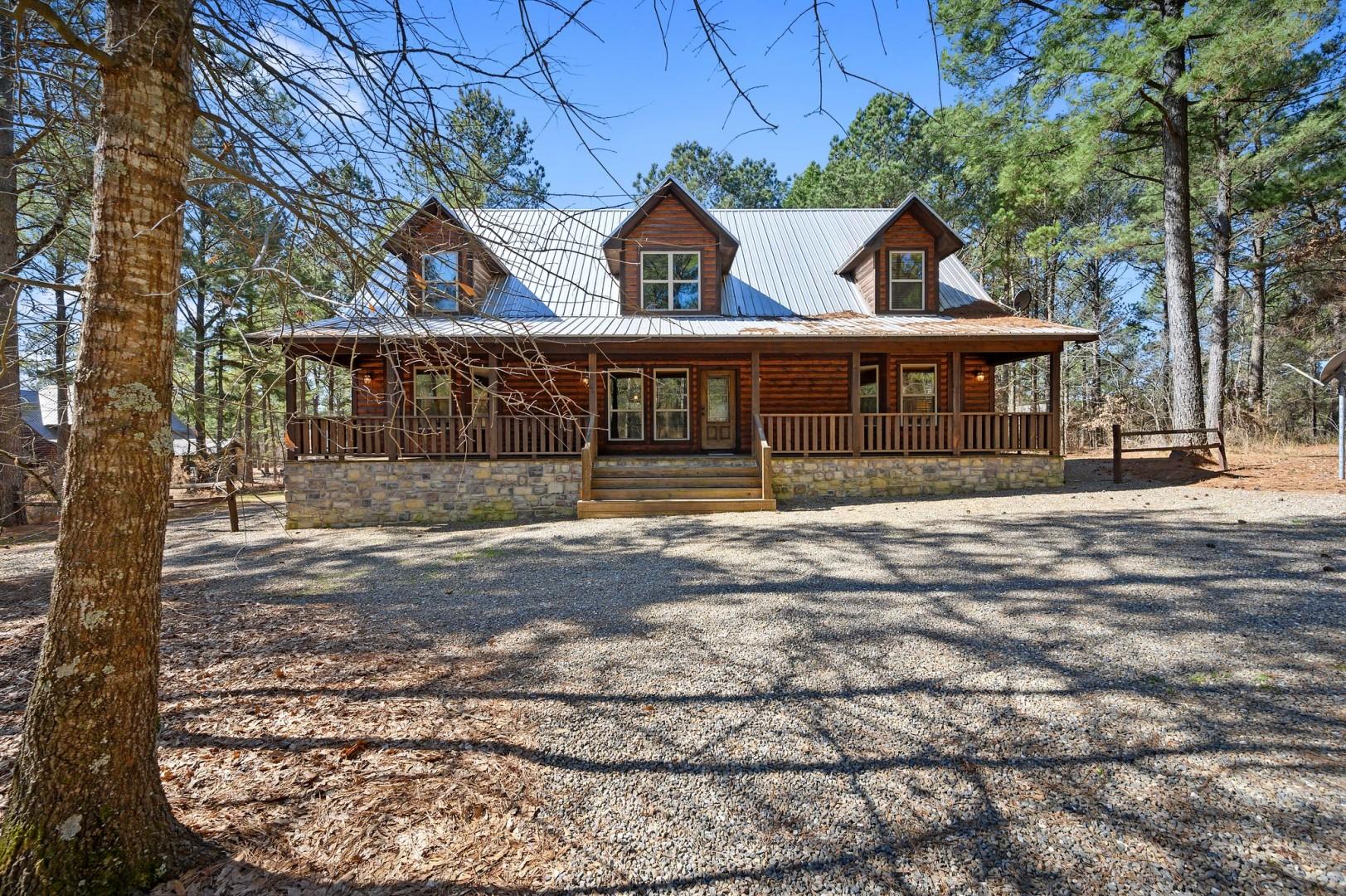 Fireside cabin exterior