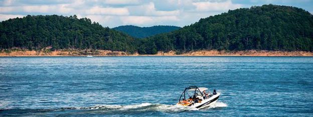 Boat tours of Broken Bow Lake are the best way to experience the lake